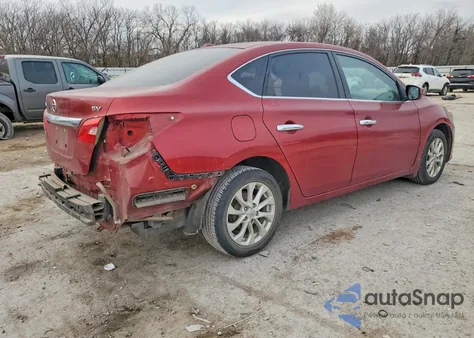 2017 Nissan Sentra S из США, поврежденный, VIN 3N1AB7AP5HY358914